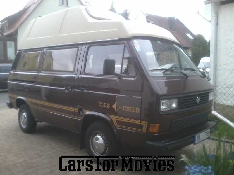 CarsForMovies | VW T3 Club Joker  1986 Deutschland Braun Braun Zivilfahrzeug Wohnmobil Bayern 3824 Wohnwagen Camping